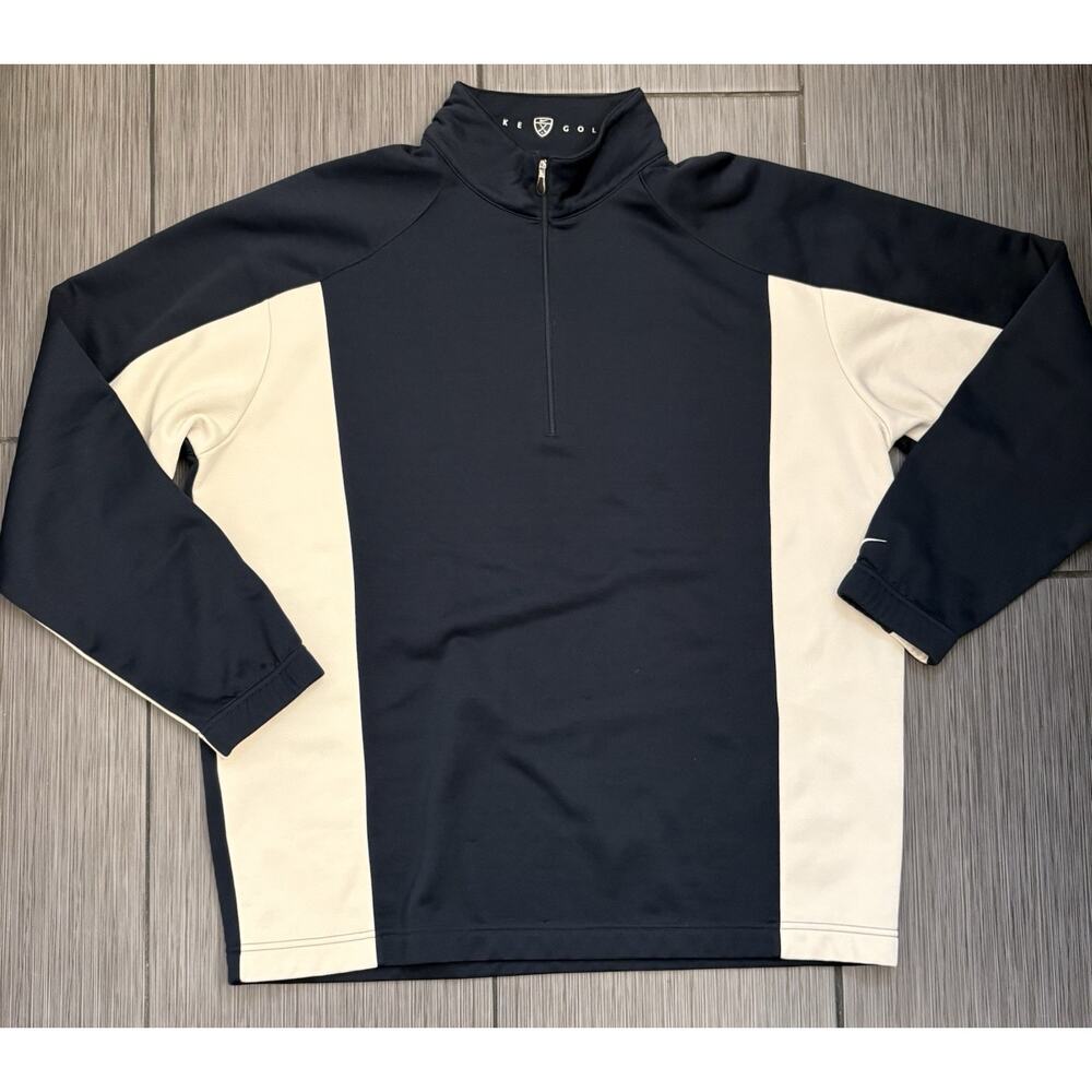 Nike Black and White Men's Shirt